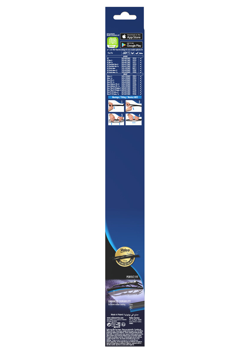 Lamela stergator VALEO 574282